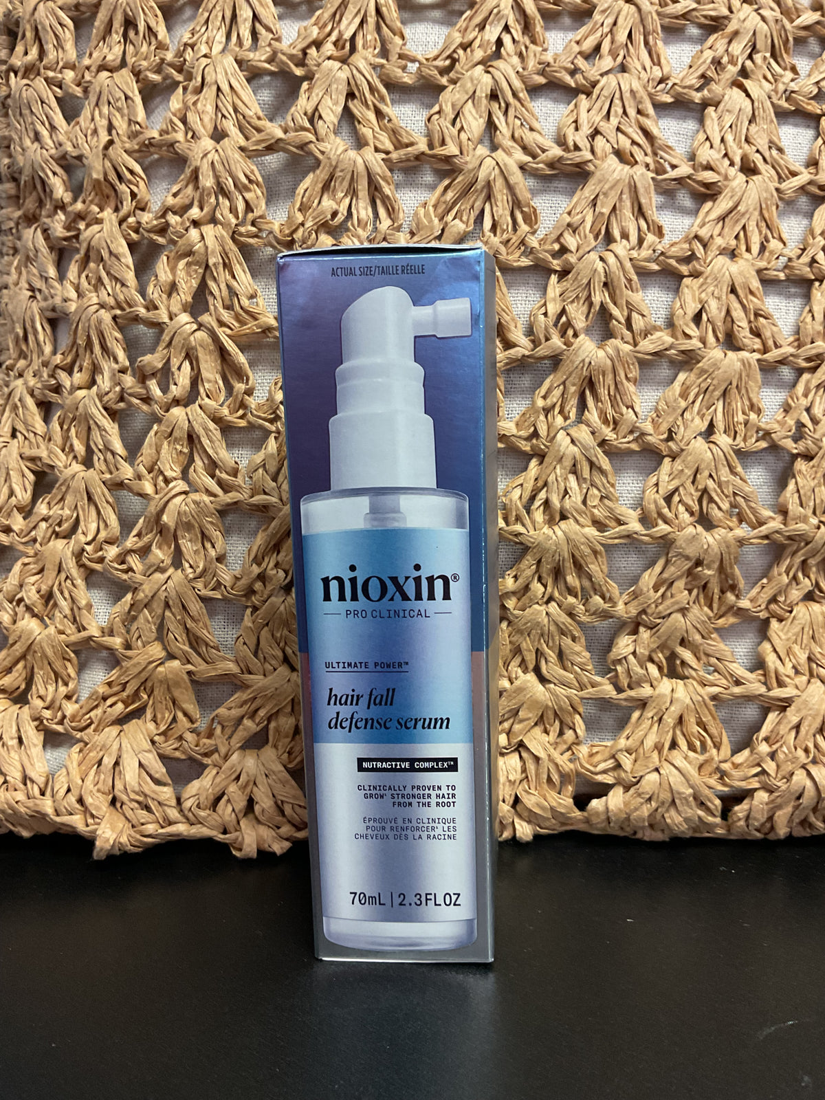 Hair fall defense serum