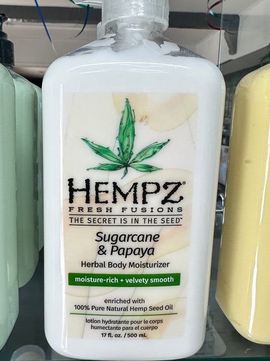 HEMPZ sugarcane and papaya