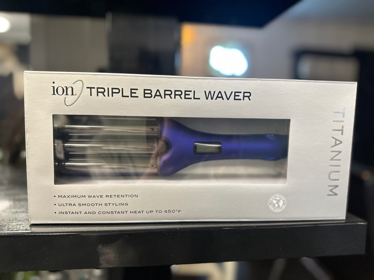 Triple barrel waver