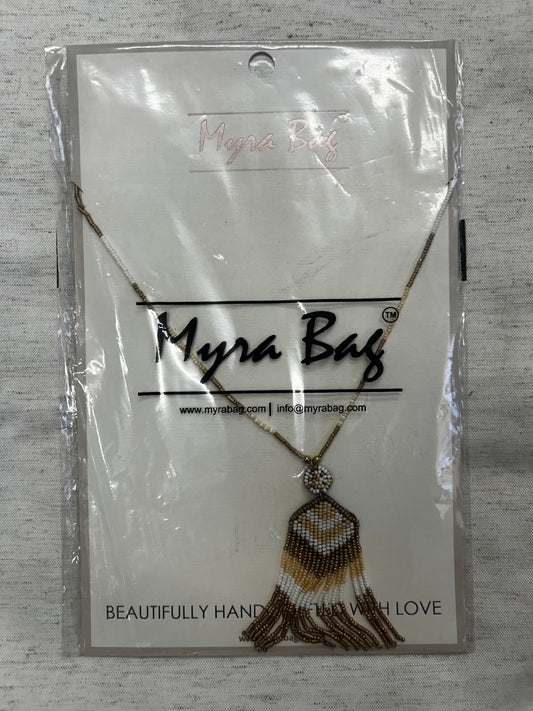 S-7636 Gladness stone pendant necklace